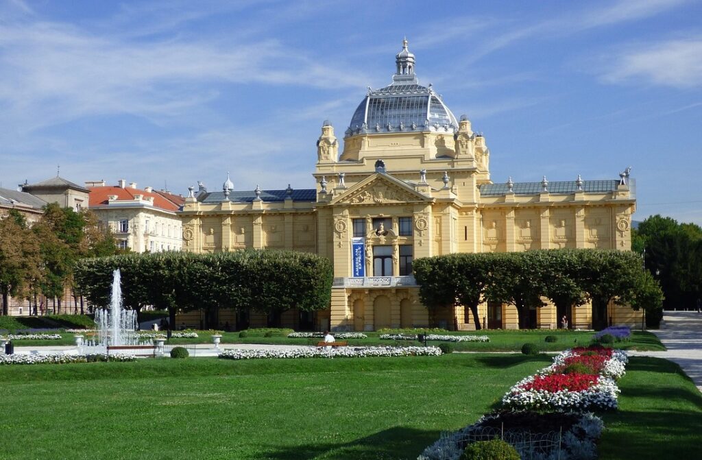 Square in Zagreb