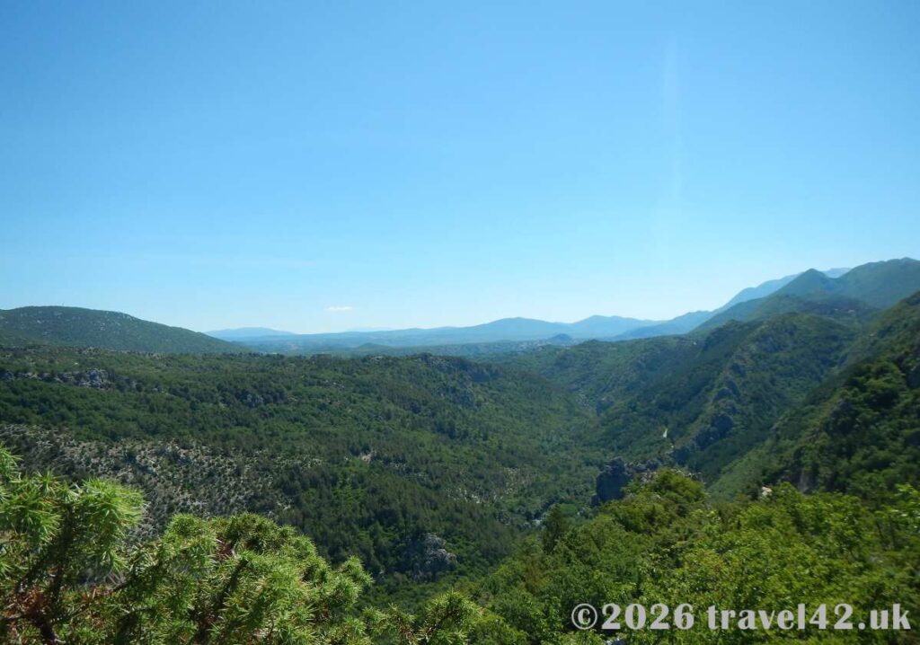 Croatian scenery near Omis