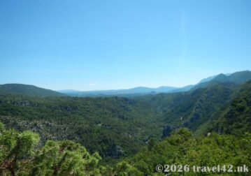 Croatian scenery near Omis