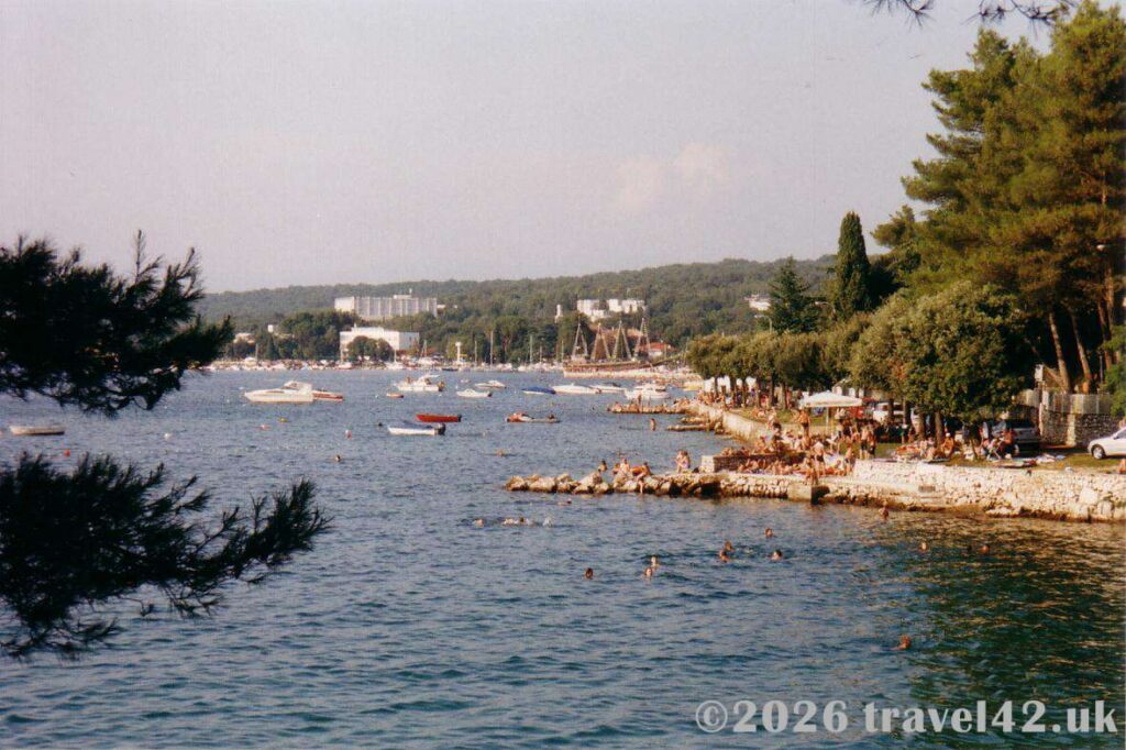 Beach in Istria