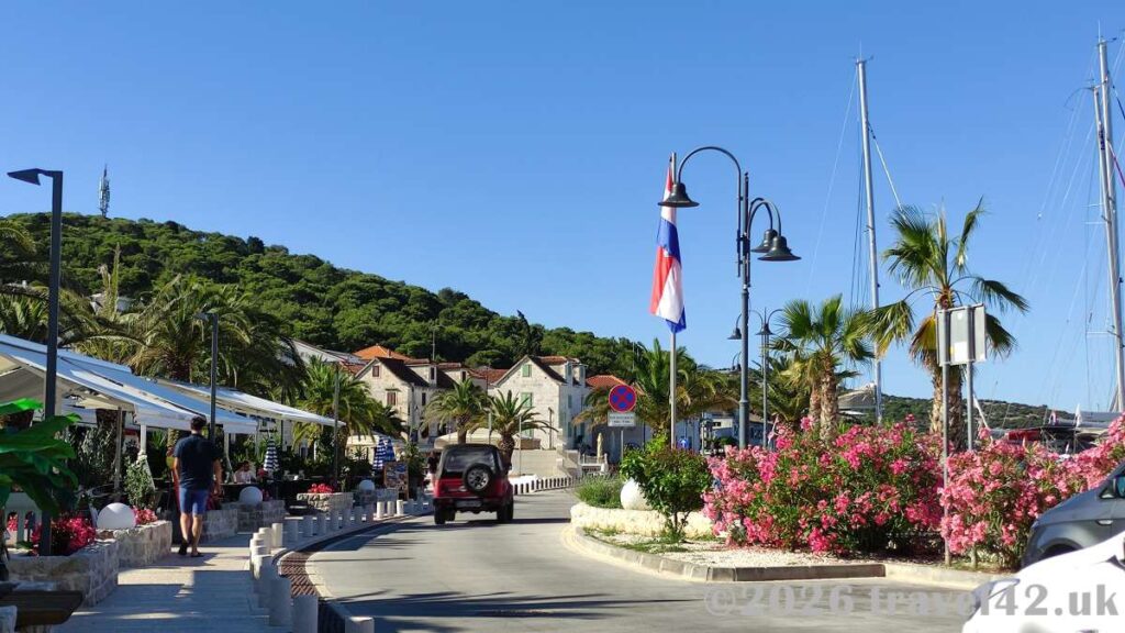 Promenade in Rogoznica