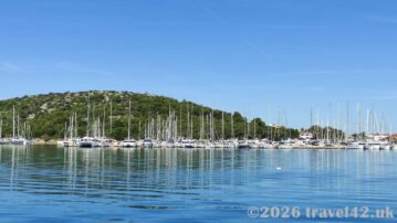Adriatic marina in Rogoznica