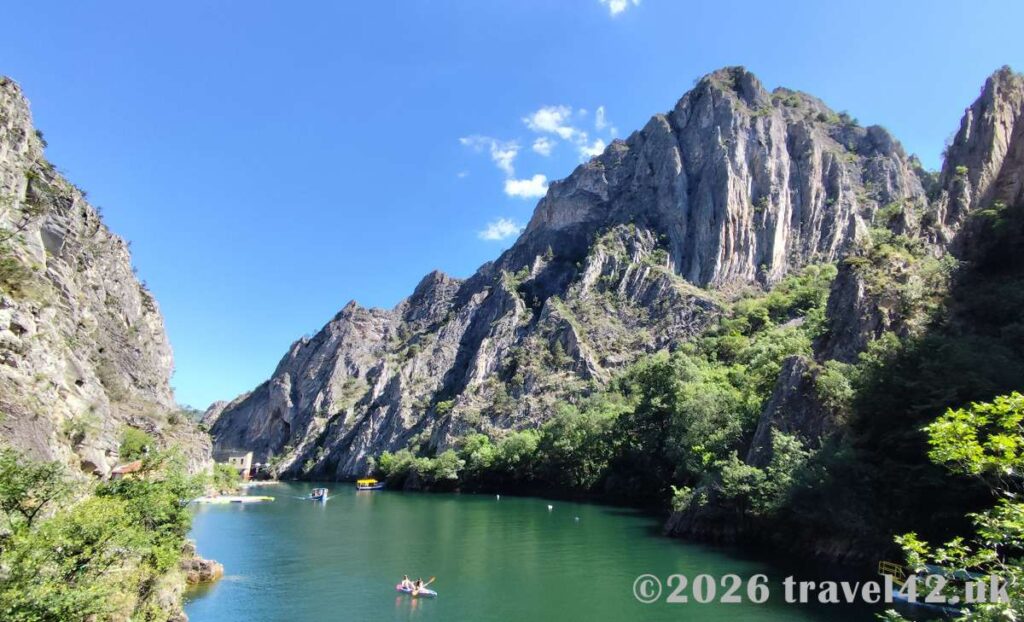 Matka Canyon near Skopje
