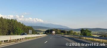 Motorway in Bulgaria