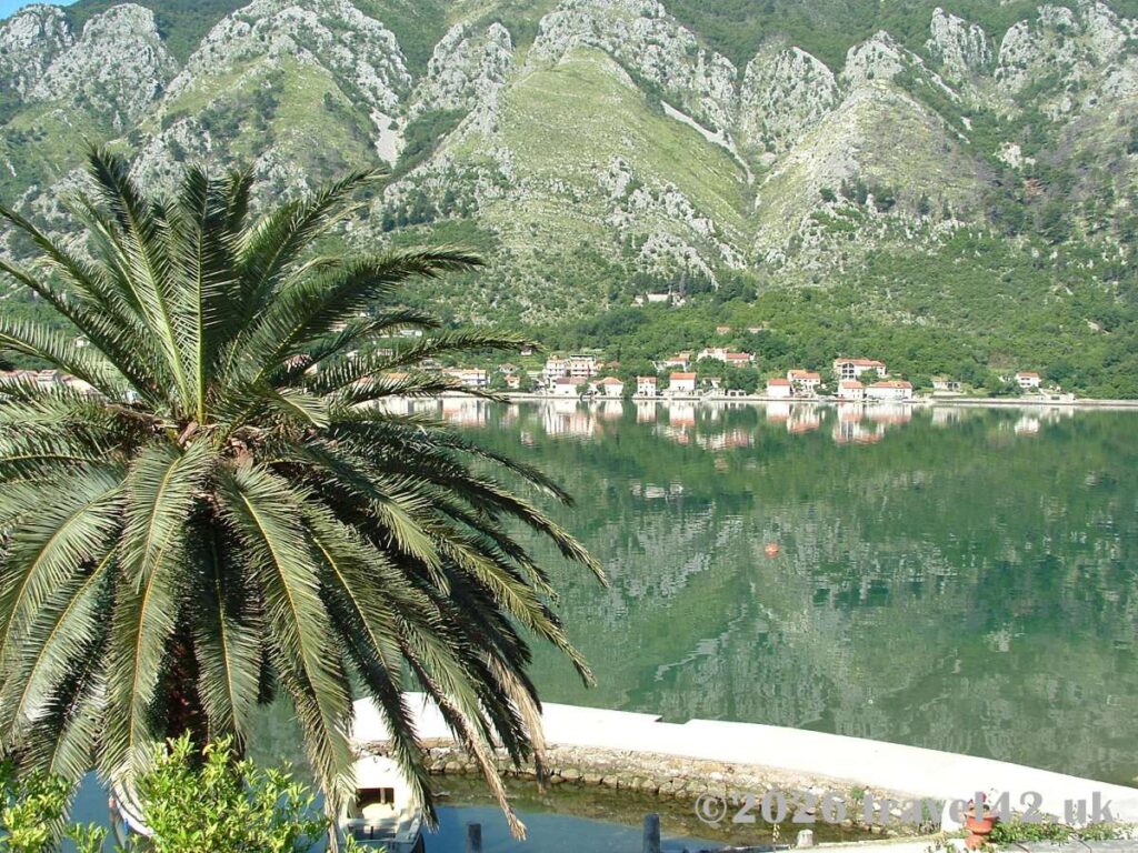 The Bay of Kotor in Montenegro