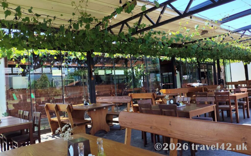 Restaurant in Popova Kula Winery