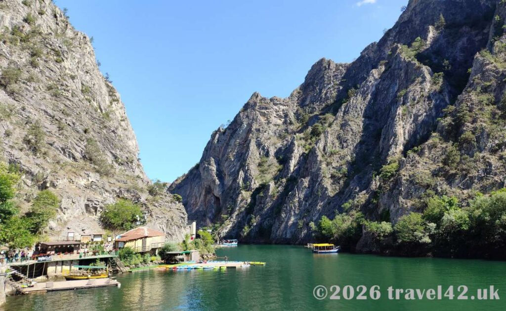 Matka Canyon scenery