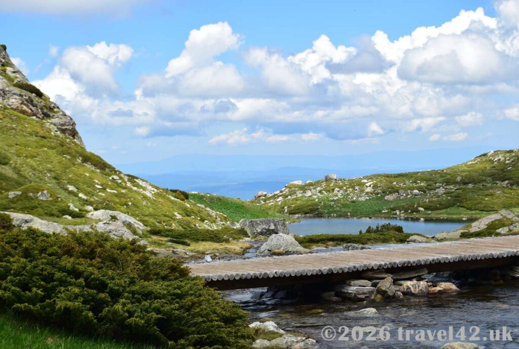 Hiking trail in Rila Mountains