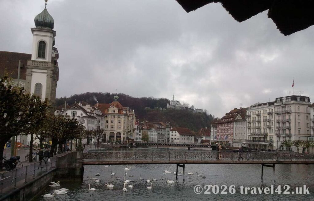 River Reuss in Lucerne