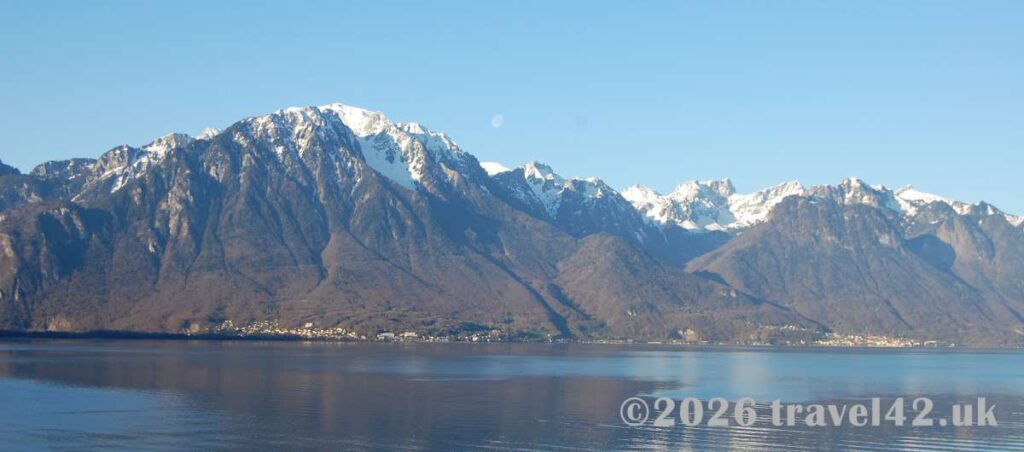 Lake Geneva from Montreux