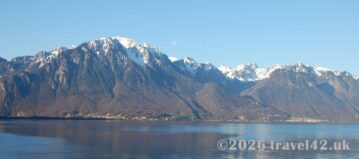 Lake Geneva from Montreux