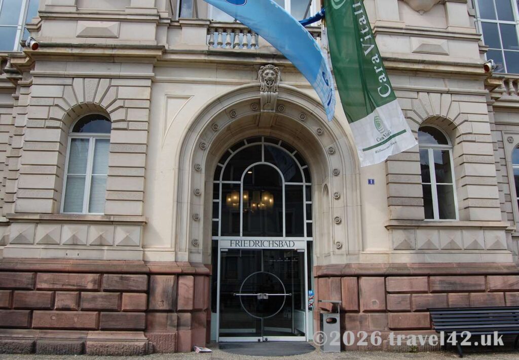 The historic Friedrichsbad in Baden-Baden