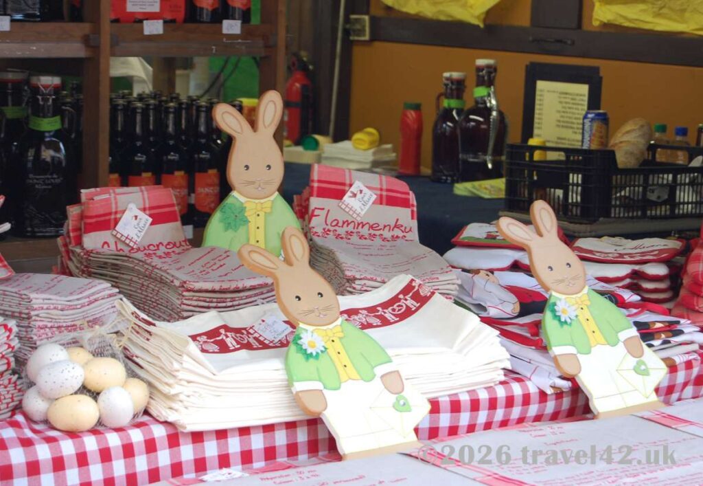 A colourful Easter market in Colmar