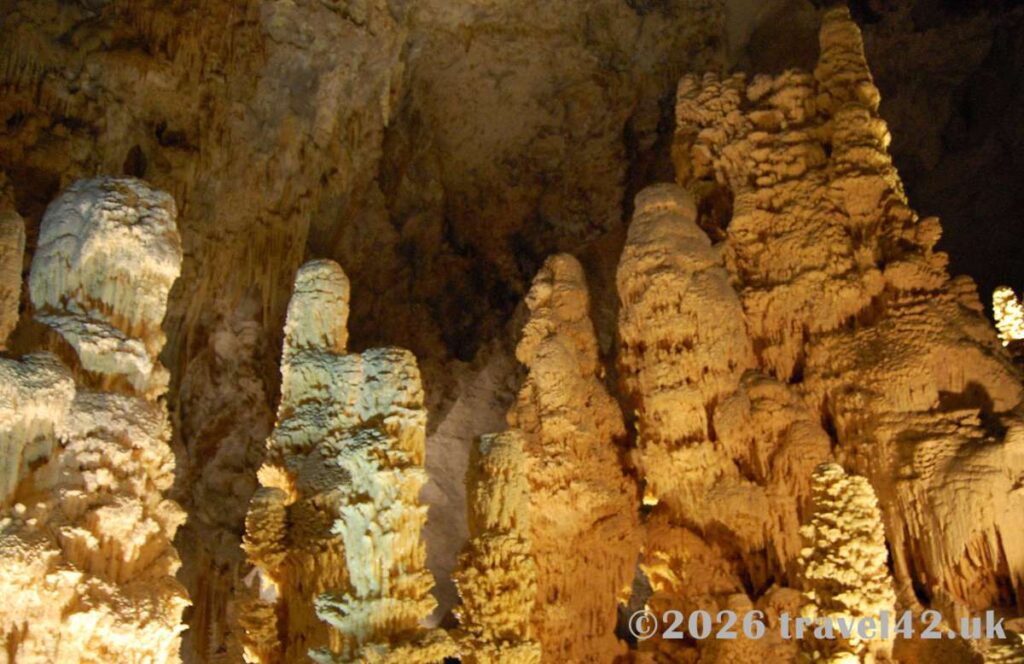 Frasassi Caves - Grotte di Frasassi - near Genga in Italy