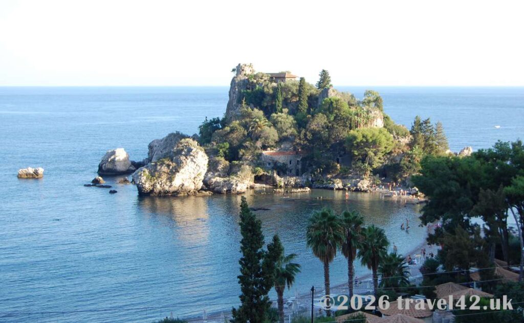 Isola Bella in Taormina - Sicily’s Ionian coast