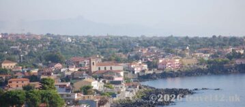 he coastal landscape of Acireale in Sicily