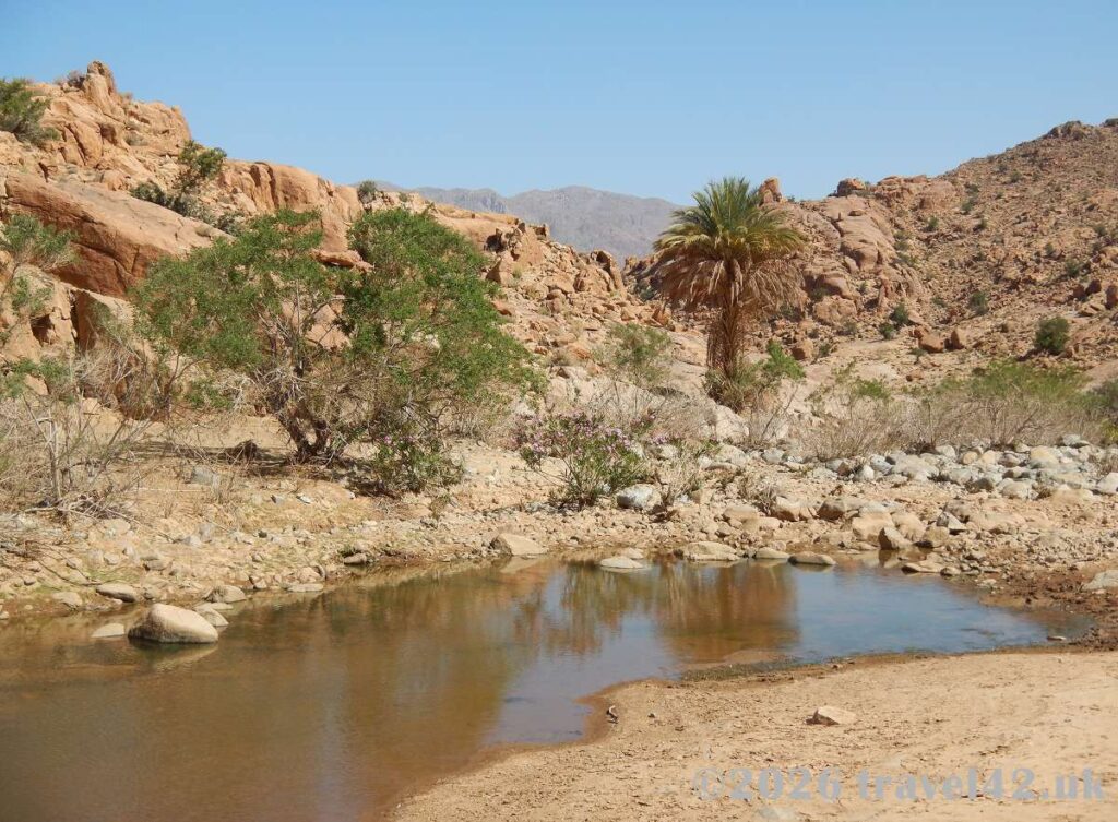 Hike in mountains near Tafraout