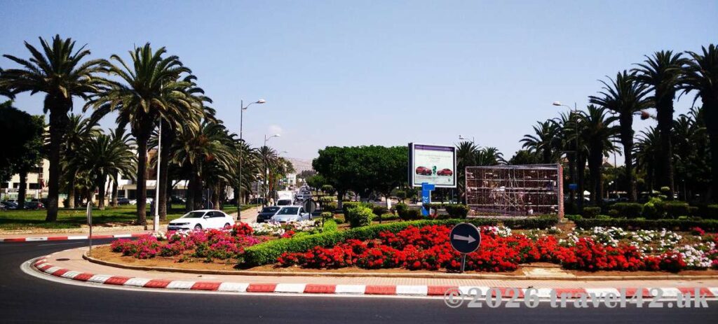 Roundabout in Agadir