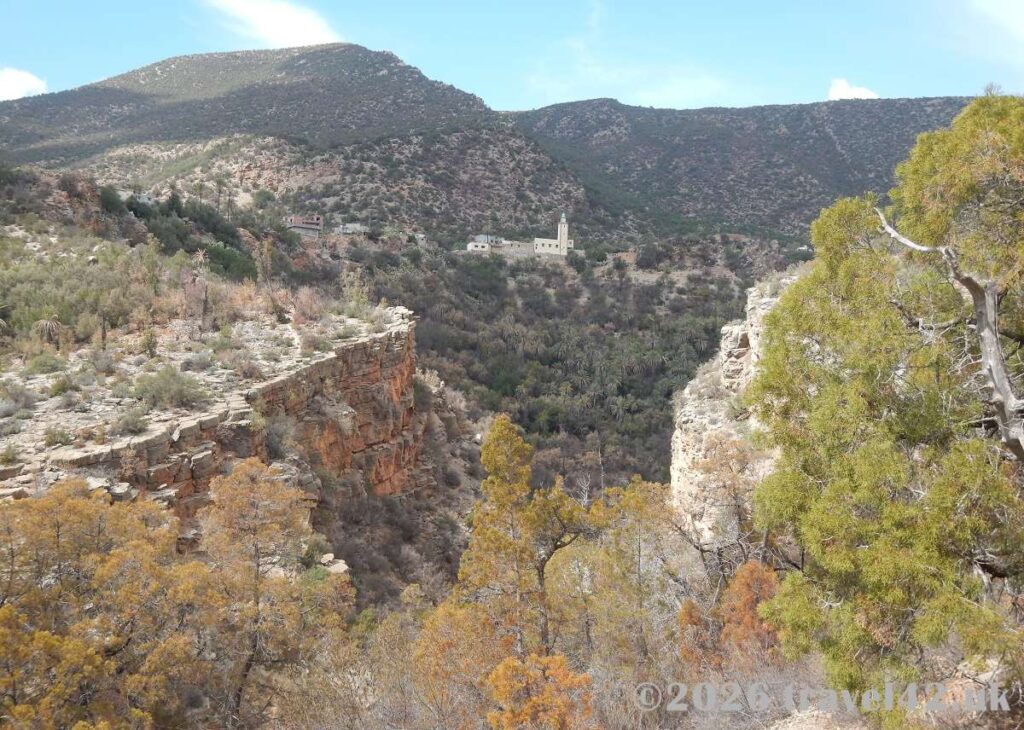 Scenery from above the Paradise Valley