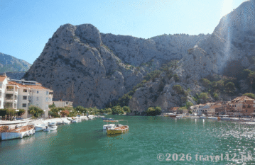 Omis bay marina