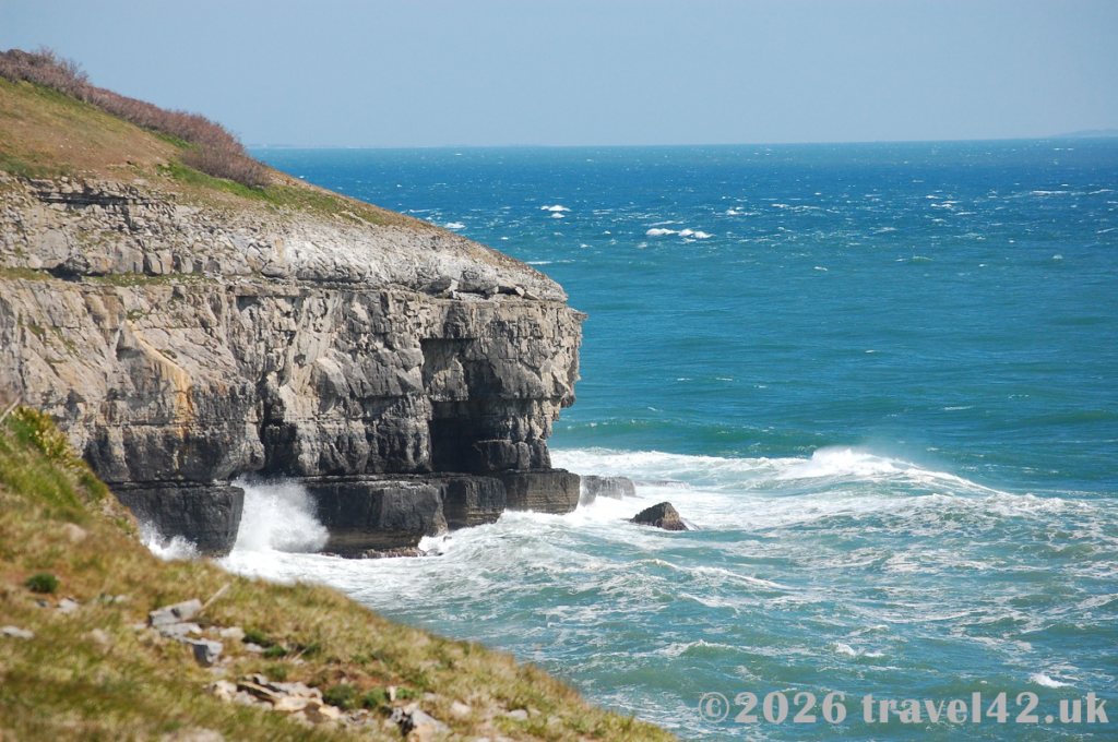 Rocks near Anvil Point Lighthouse