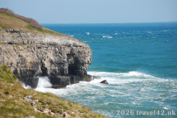 Rocks near Anvil Point Lighthouse