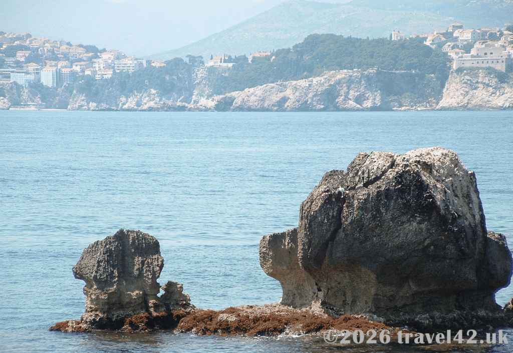Rocks near Lokrum Island