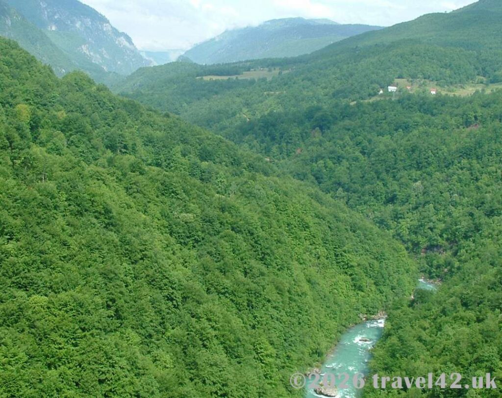 Tara River canyon Montenegro