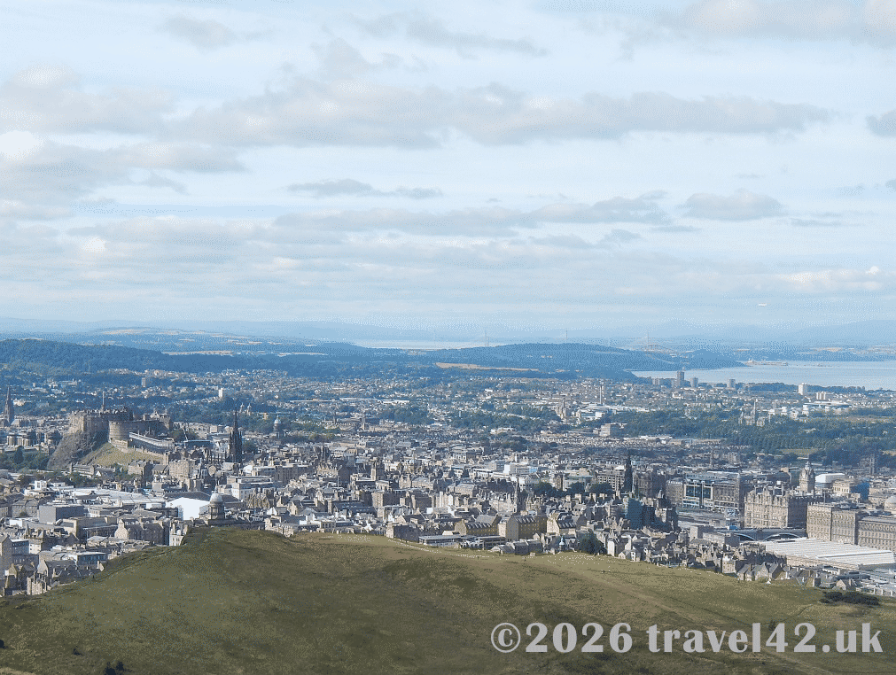 View from Arthurs seat