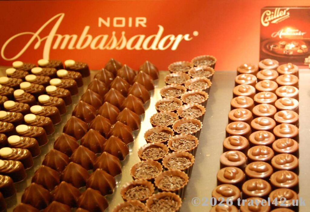 Swiss chocolate in all its tempting forms