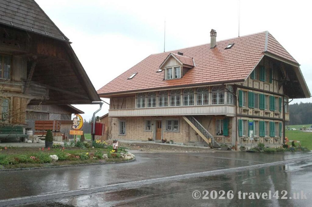 Traditional Emmental farmhouses