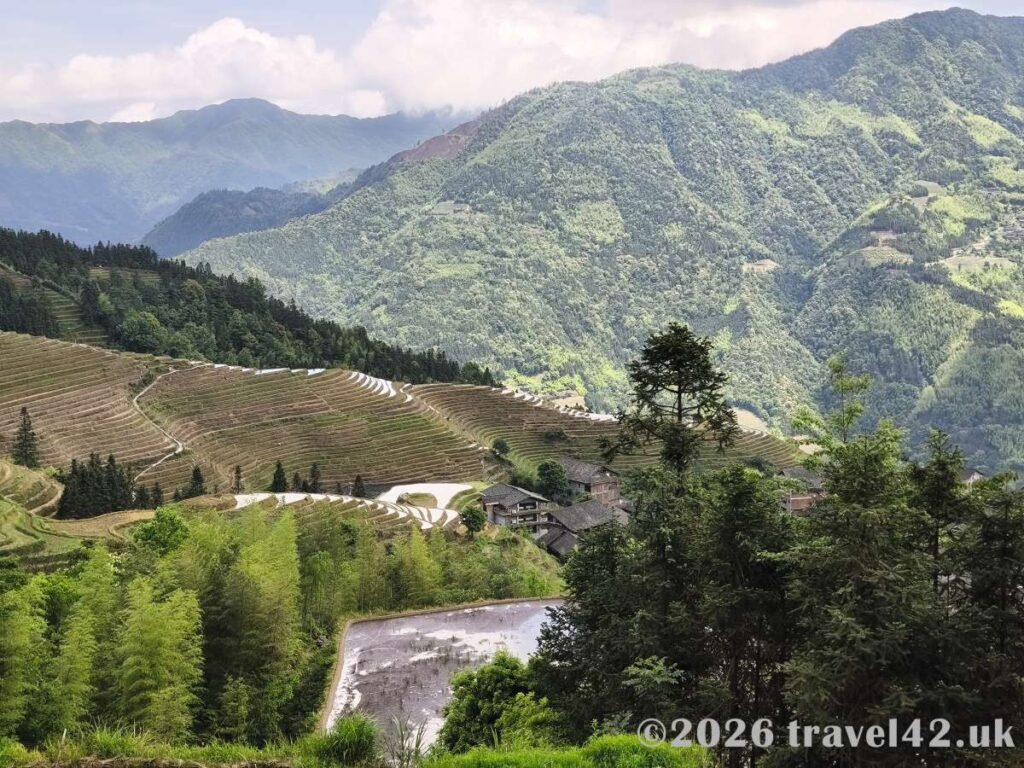 Area around Longji Rice Terraces