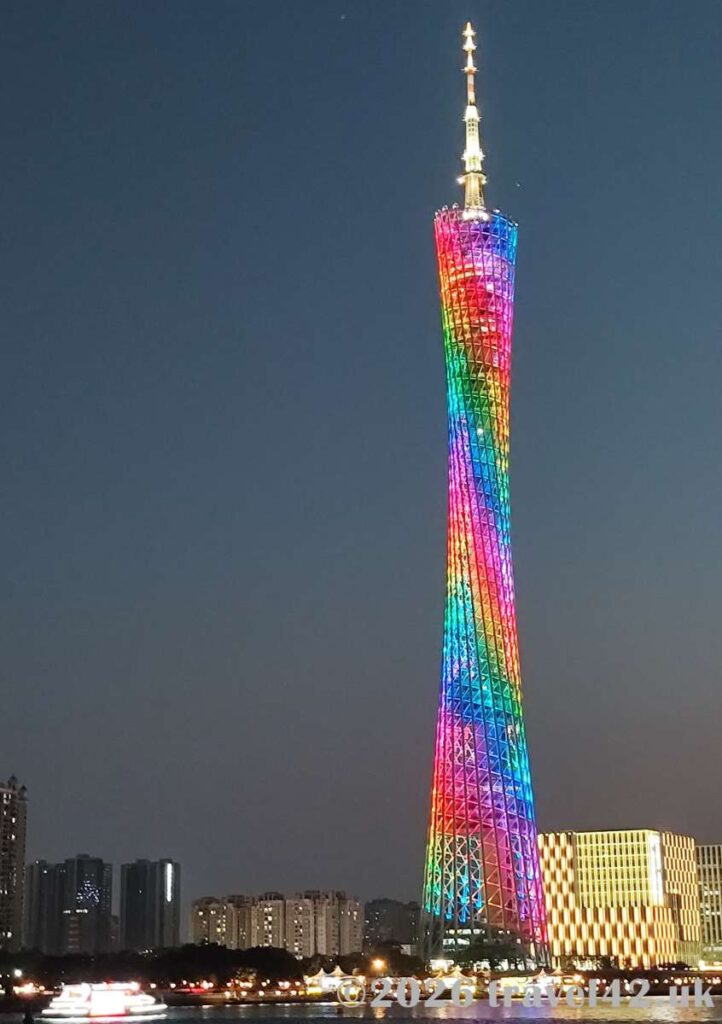 Canton Tower at night