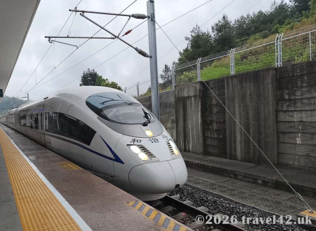High-speed train in China