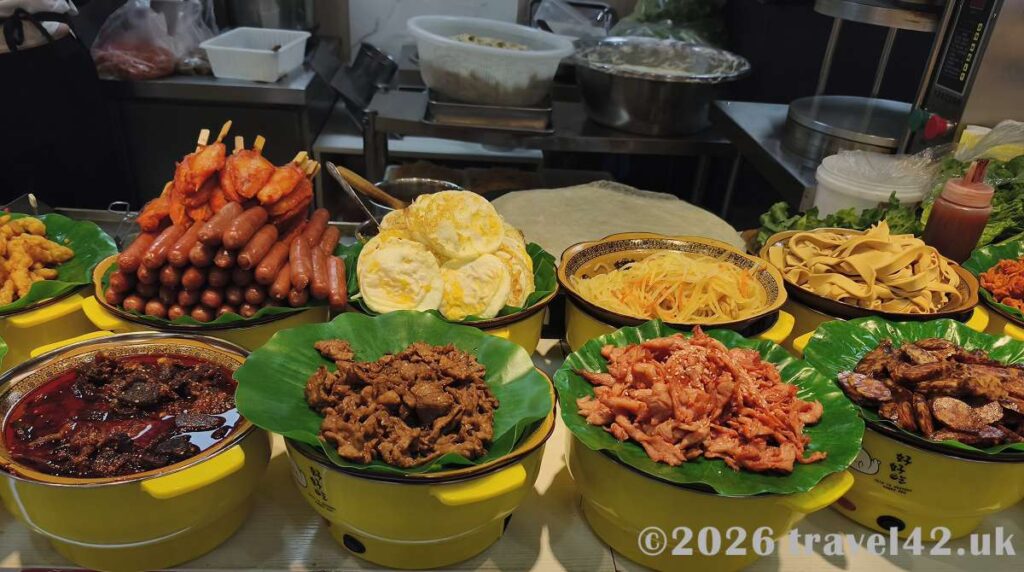 Street food in China